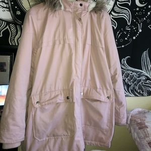Pink Winter Coat 💕 F21